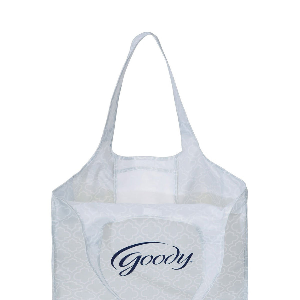 Gemline Light Grey Moroccan Pattern Riley Medium Patterend Tote