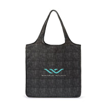 Gemline Charcoal Heather Riley Medium Patterend Tote