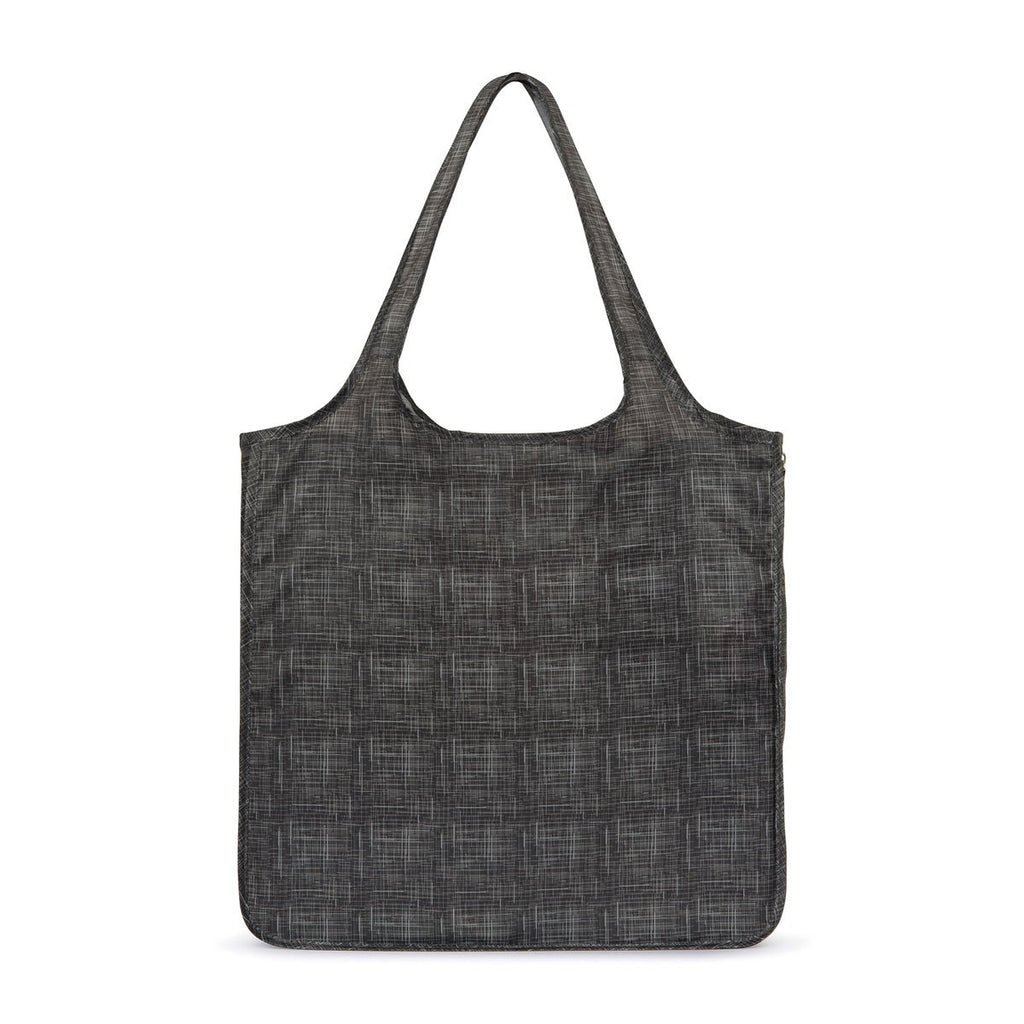 Gemline Charcoal Heather Riley Medium Patterend Tote
