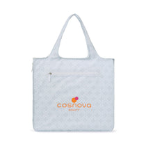 Gemline Light Grey Moroccan Pattern Riley Large Patterned Tote