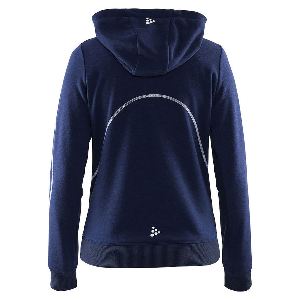 Craft Sports Women's Dark Navy In the Zone Hood