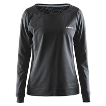 Craft Sports Women's Black/Silver Pure Light Sweatshirt