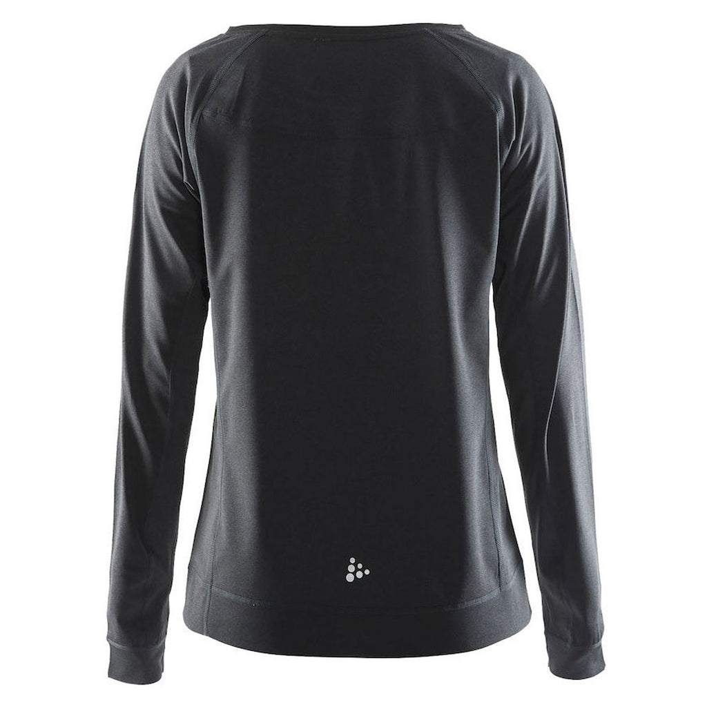 Craft Sports Women's Black/Silver Pure Light Sweatshirt