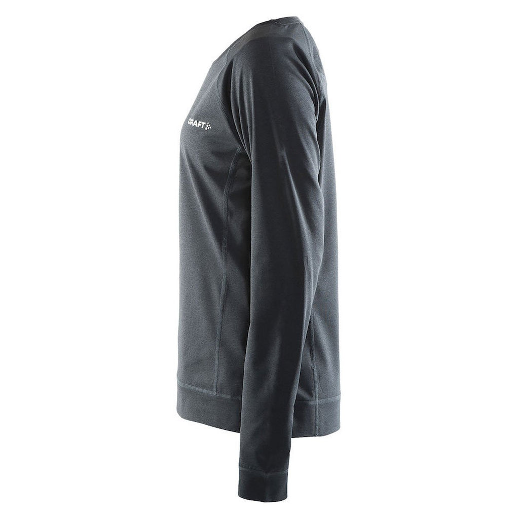 Craft Sports Women's Black/Silver Pure Light Sweatshirt