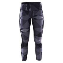 Craft Sports Women's P Geo Black/Shock Pure Print Tights
