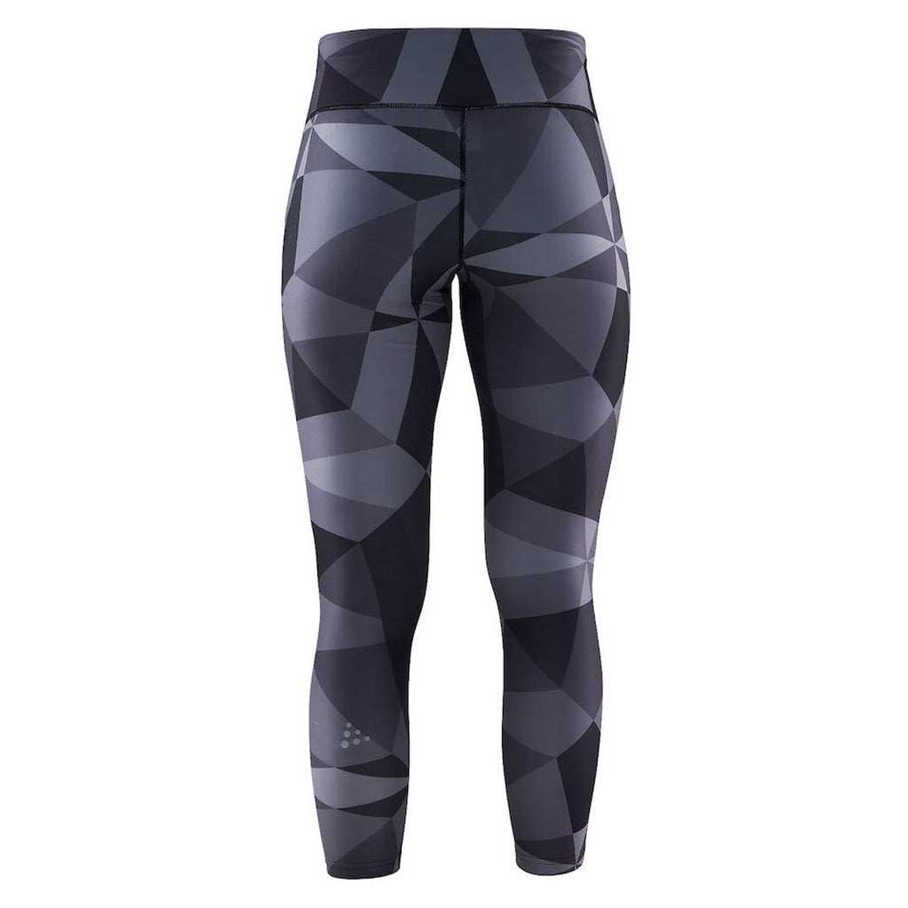 Craft Sports Women's P Geo Black/Shock Pure Print Tights