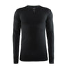 Craft Sports Men's Black Active Comfort RN Long Sleeve