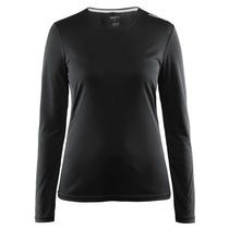 Craft Sports Women's Black Mind Long Sleeve Tee