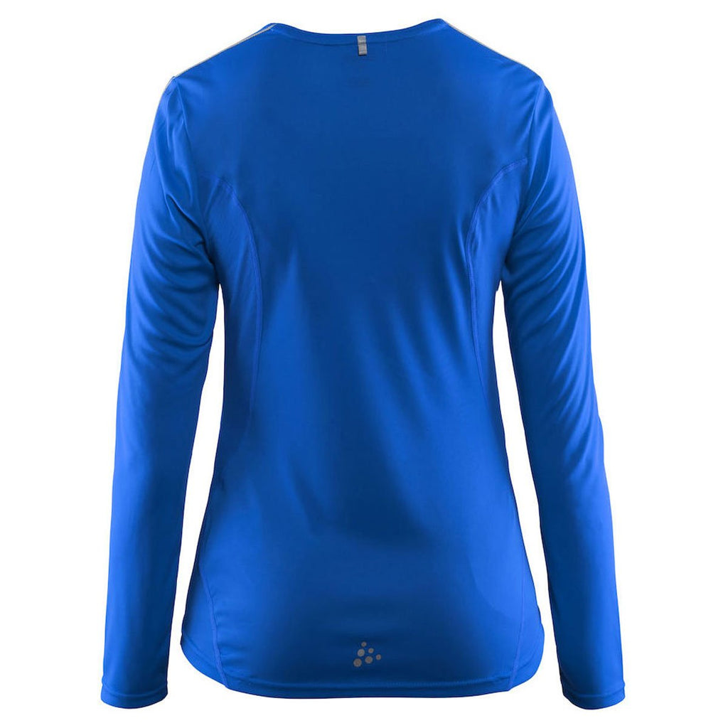 Craft Sports Women's Sweden Blue Mind Long Sleeve Tee