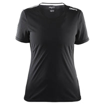 Craft Sports Women's Black/Platinum Mind Short Sleeve Tee