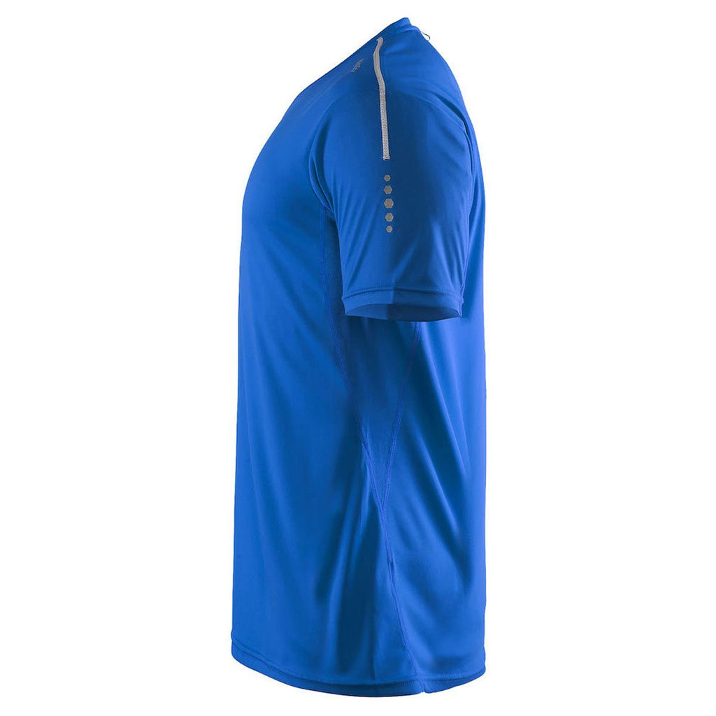 Craft Sports Men's Sweden Blue Mind Short Sleeve Tee