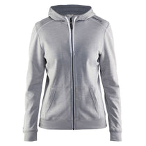 Craft Sports Women's Grey In the Zone Full Zip Hood