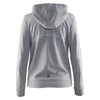 Craft Sports Women's Grey In the Zone Full Zip Hood