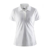 Craft Sports Women's White Classic Polo