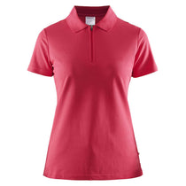 Craft Sports Women's Russian Rose Classic Zip Polo