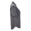 Vantage Women's Grey Short-Sleeve Hudson Denim Shirt