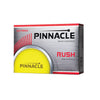 Pinnacle Rush Yellow Golf Balls with Custom Logo