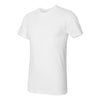 American Apparel Unisex White Fine Jersey Short Sleeve T-Shirt