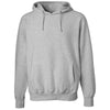 Weatherproof Men's Heather Grey Cross Weave Hooded Sweatshirt