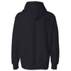 Weatherproof Men's Navy Cross Weave Hooded Sweatshirt