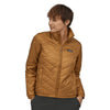 Patagonia Women's Furry Taupe Lightweight Radalie Bomber Jacket