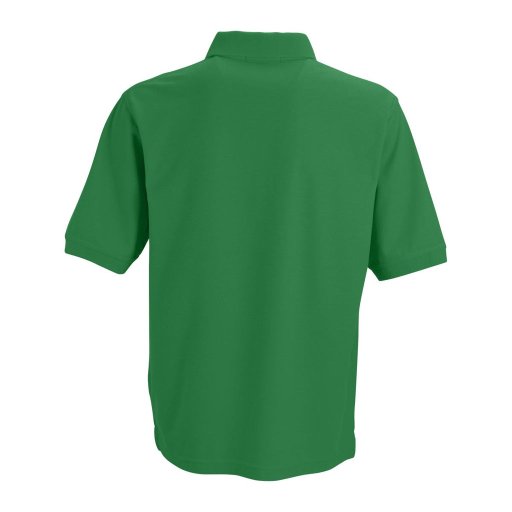 Vantage Men's Lawn Soft-Blend Double-Tuck Pique Polo