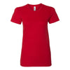 American Apparel Women's Red Fine Jersey Short Sleeve T-Shirt