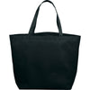 Leed's Black Budget Non-Woven Shopper Tote
