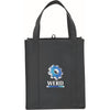 Leed's Black Big Grocery Non-Woven Tote