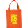Leed's Orange Big Grocery Non-Woven Tote