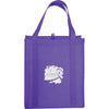Leed's Purple Big Grocery Non-Woven Tote