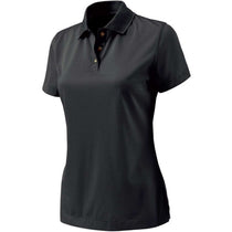 Charles River Women's Black Microstripe Polo