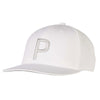 Puma Golf Youth Bright White Snapback Cap