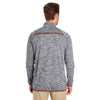 Holloway Men's Carbon Heather/Scarlet Force Training Top