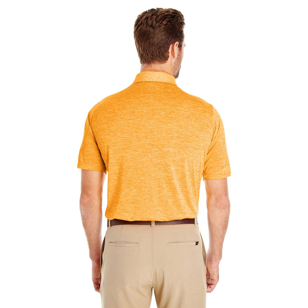 Holloway Men's Light Gold Heather Electrify 2.0 Polo