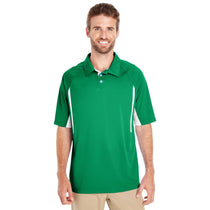 Holloway Men's Kelly/White Avenger Short-Sleeve Polo