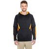 Holloway Men's Black/Light Gold Argon Hoodie