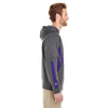 Holloway Men's Carbon/Purple Argon Hoodie