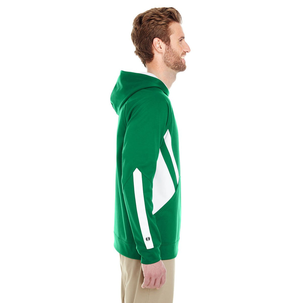 Holloway Men's Kelly/White Argon Hoodie