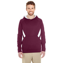 Holloway Men's Maroon/White Argon Hoodie