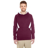 Holloway Men's Maroon/White Argon Hoodie