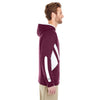 Holloway Men's Maroon/White Argon Hoodie