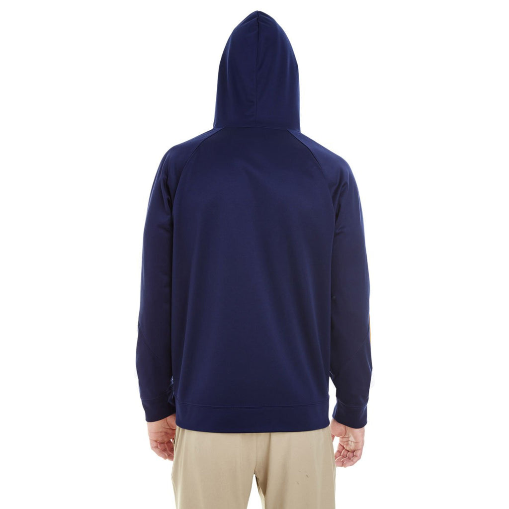 Holloway Men's Navy/Light Gold Argon Hoodie