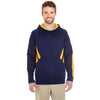 Holloway Men's Navy/Light Gold Argon Hoodie