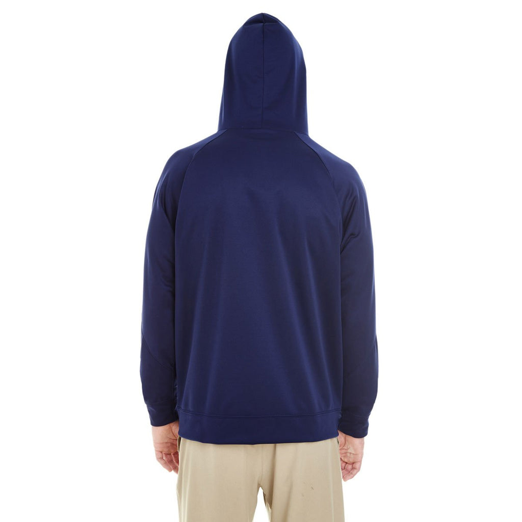 Holloway Men's Navy/Vegas Gold Argon Hoodie