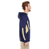 Holloway Men's Navy/Vegas Gold Argon Hoodie