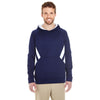 Holloway Men's Navy/White Argon Hoodie