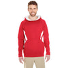 Holloway Men's Scarlet/White Argon Hoodie