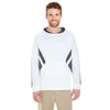 Holloway Men's White/Carbon Argon Hoodie