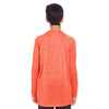 Holloway Youth Orange Heather Electrify 2.0 Long-Sleeve